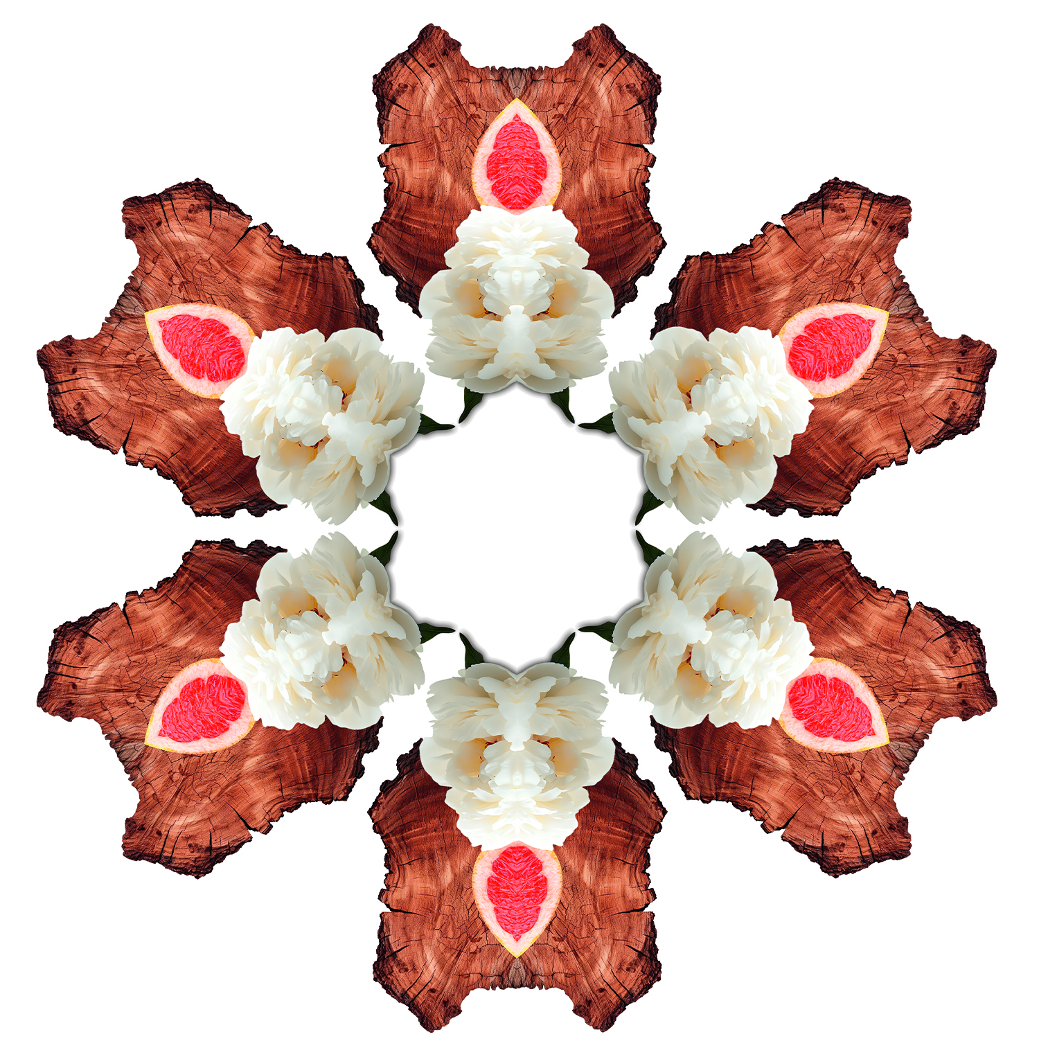 Strahlende Grapefruit