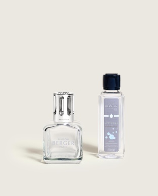 Set Lampe Berger Glaçon Transparent & Duft Neutre Essentiel