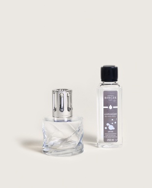 Set Lampe Berger Spirale Transparent & Duft Air Pur Neutre Essentiel