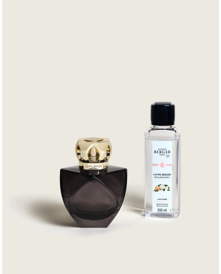 Set Lampe Berger Eternity Schwarz & Duft Lady Flower