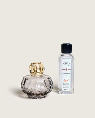 Set Lampe Berger Rosalie Grau & Duft Prickelnd wie Champagner