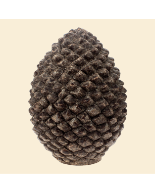 Kerze Tannenzapfen 200H Braun