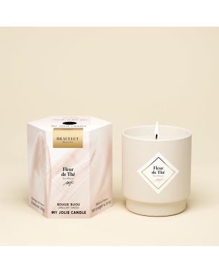 Duftkerze mit Überraschungsschmuck - Armband versilbert oder vergoldet | My Jolie Candle