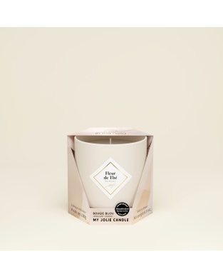 Schmuckkerze Les Essentielles - Armband Gold mit schwarzen Perlen - Tea Flower 180g