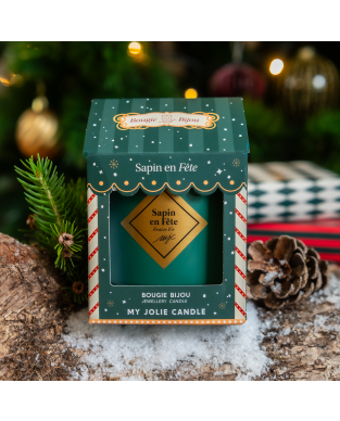 Schmuckkerze Festliches Weihnachten - Armband gold - Festive Fir 180g