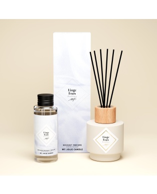 Raumduft mit Duftstäbchen Fresh Linen 100ml