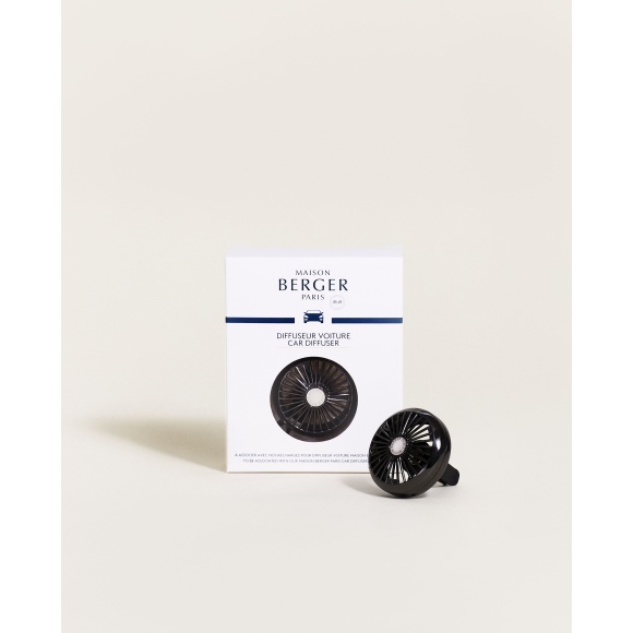 Pince Diffuseur voiture Car Wheel - Noir Irisé