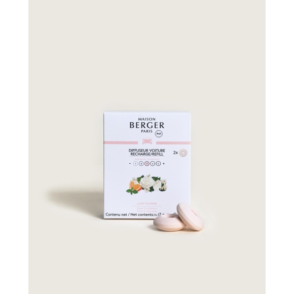 Recharges Diffuseur voiture Lady Flower