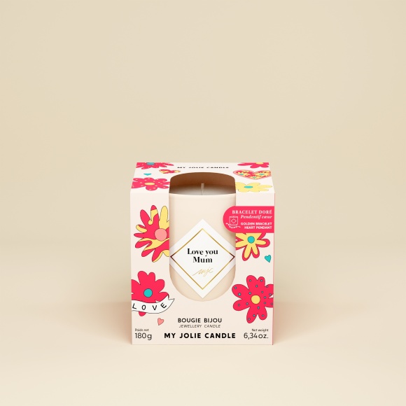 Bougie bijou Rock'n Love - Love you mum