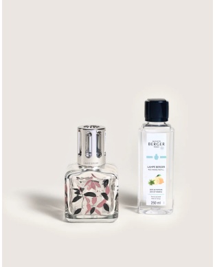 Coffret Lampe Berger Glaçon Feuilles & parfum Zeste de Verveine