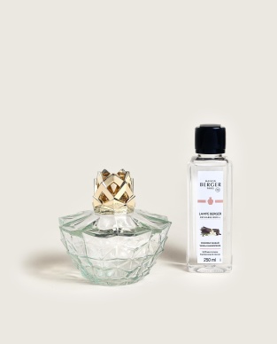 Coffret Lampe Berger Kali Transparente & parfum Splendeur Vanillée