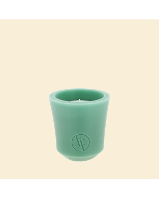 Bougie parfumée Citronnelle en photophore de cire