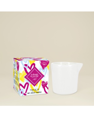 Bougie Massage Fleur de Thé | My Jolie Candle