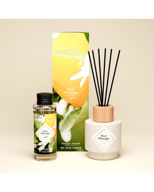 Diffuseur à bâtonnets Fleur d'Oranger 100ml