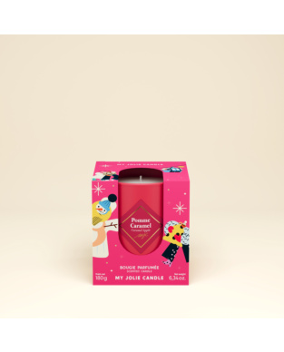 Bougie parfumée Pomme Caramel 180g
