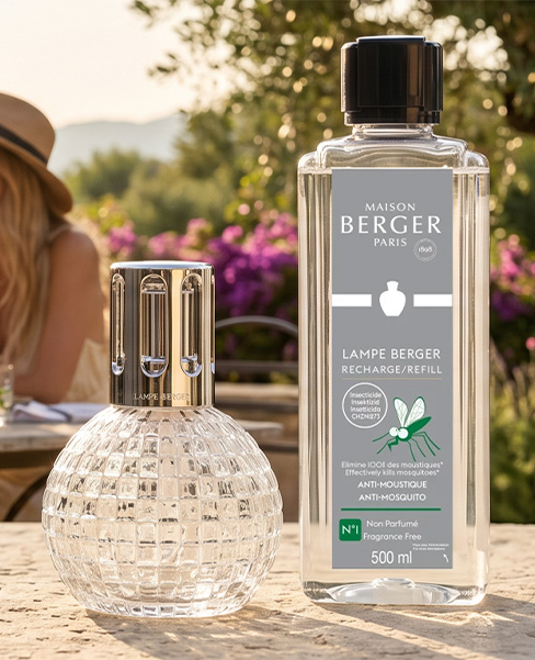 Profitez d'un rabais de quantit&eacute; sur les recharges anti-moustique pour les lampes Berger !